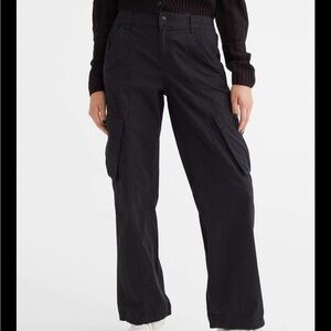 H&M Black Cargo Pants
